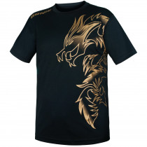 DONIC T-Shirt Dragon Schwarz
