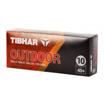 TIBHAR TT-Bälle Outdoor 10er Pack